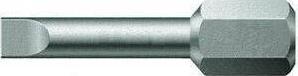 Format Bit do śrub z rowkiem prostym 1/4", zbliżony do DIN 3126 C 6,3, ciągliwo-twardy, ze strefą skrętną FORMAT