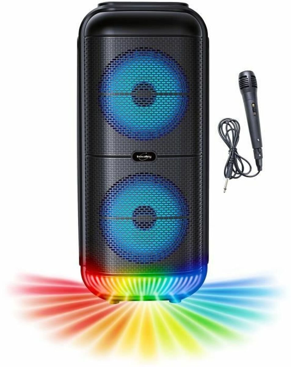 Głośnik Inovalley Głośnik Przenośny KA22-BTH Czarny