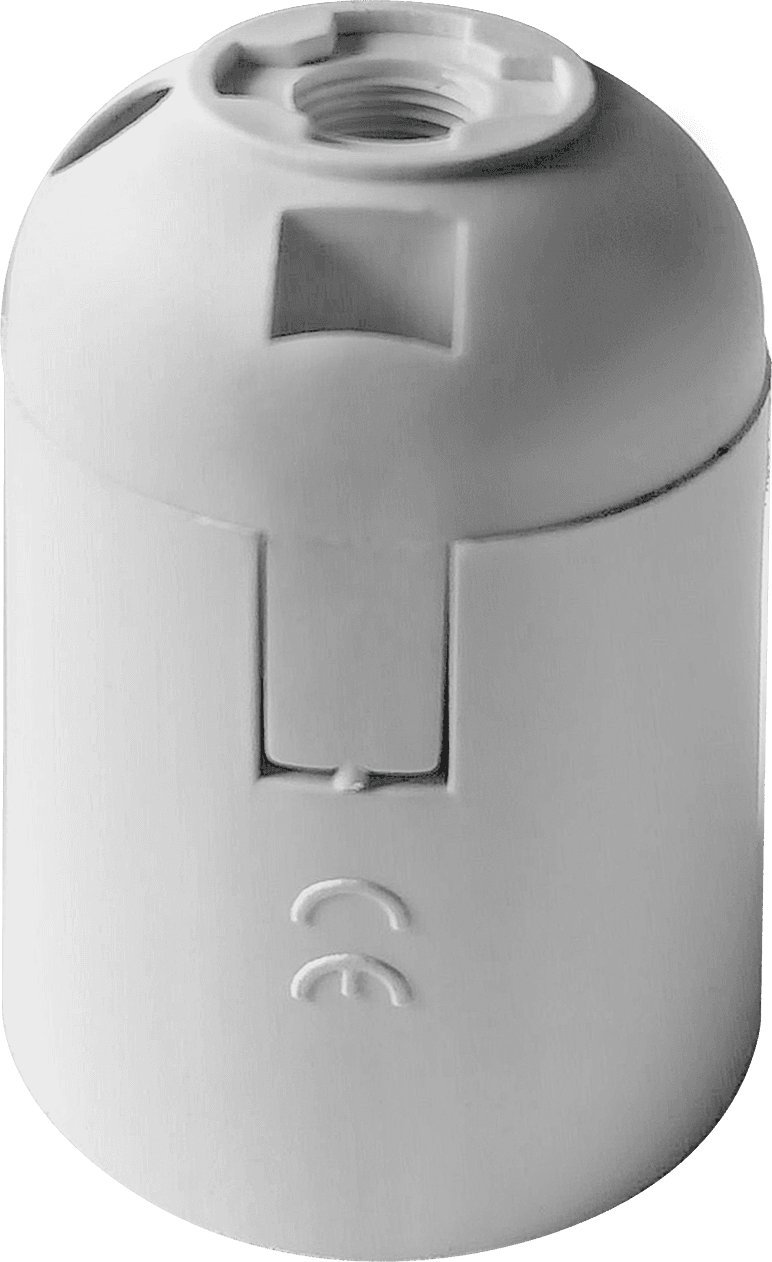 Orno Oprawka termoplastyczna E27, biała, zestaw 40 szt.