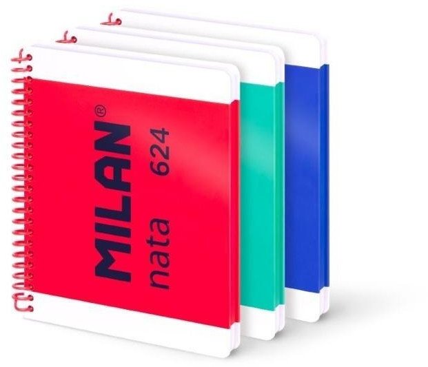 Zeszyt na spirali A5/80K kratka 1918 mix (3szt)