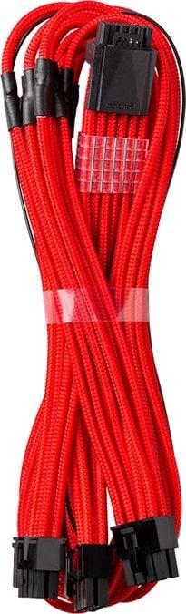 CableMod CableMod C-Series PRO ModMesh 12VHPWR to 3x PCI-e Kabel for Corsair - 60cm, red