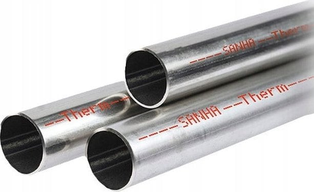 Rura SANHA-Therm ze stali węglowej ocynkowanej zewnętrznie d15x1,2- odcinek 3m (S)