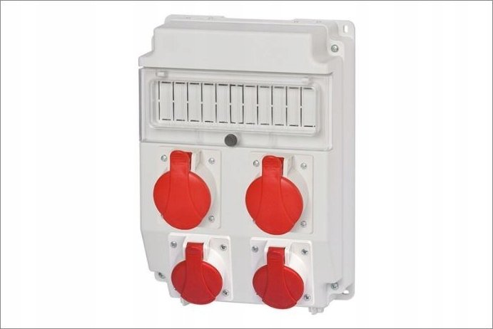 F-Elektro Rozdzielnica CAJA 16A/5P, 3x32A/5P 11M IP44