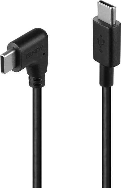 Kabel USB Lindy USB-C - USB-C 1 m Czarny (32005)