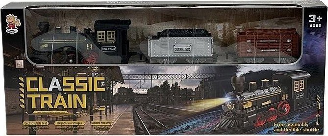 Kolejka na baterie 2 wagony + tor 10el