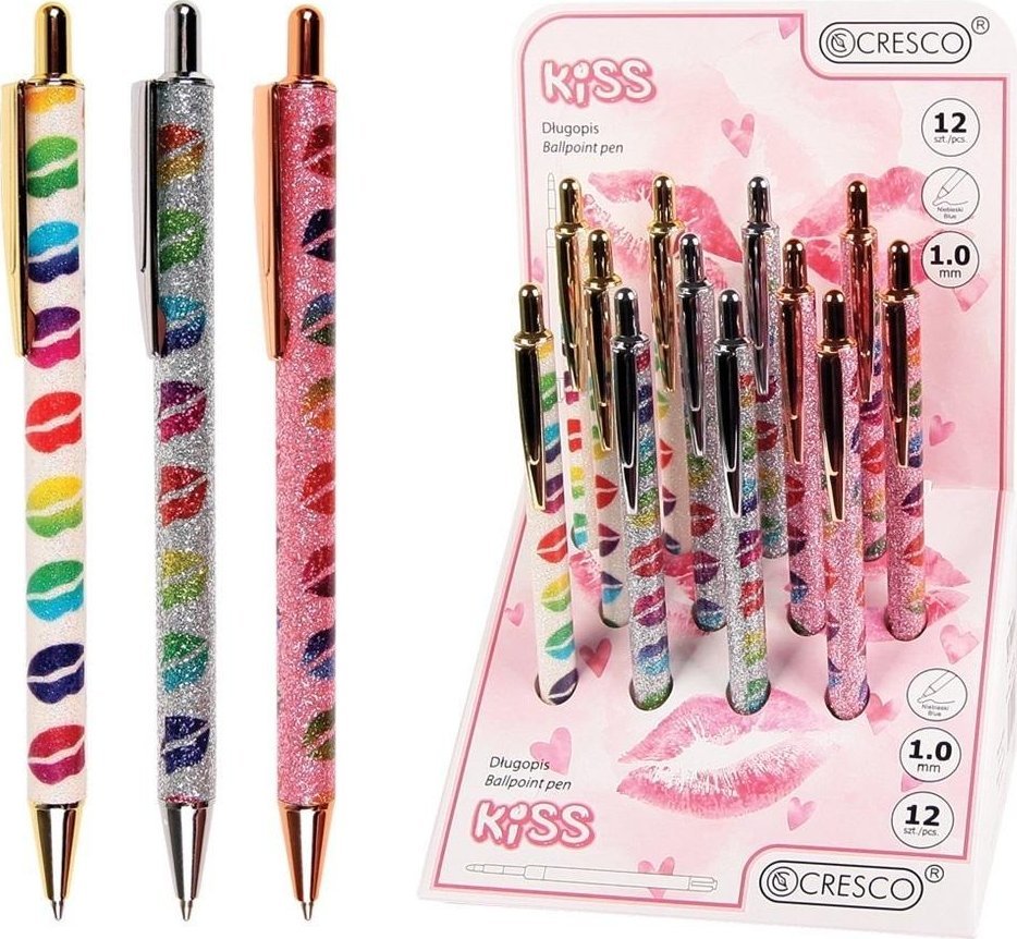 Długopis automatyczny Kiss (12szt)