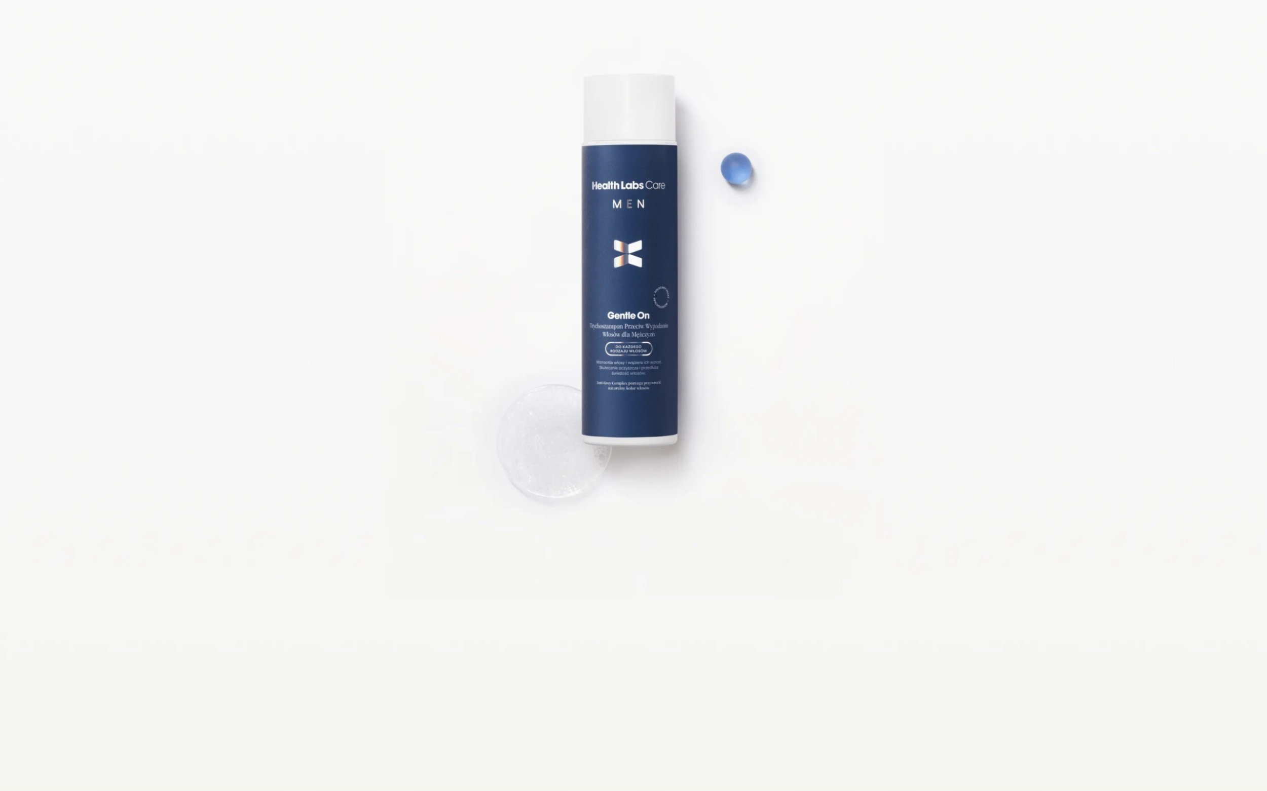 HEALTHLABS_Gentle On trychoszampon przeciw wypadaniu dla mężczyzn 250ml