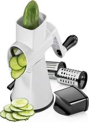 Kuchenprofi Tarka obrotowa z korbką 3 wkłady