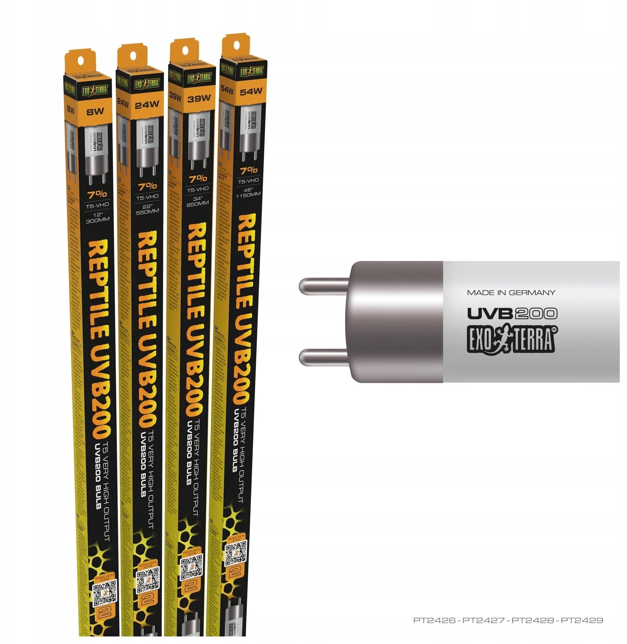 Reptile UVB200, świetlówka T5, do terrarium, 8 W, 30 cm