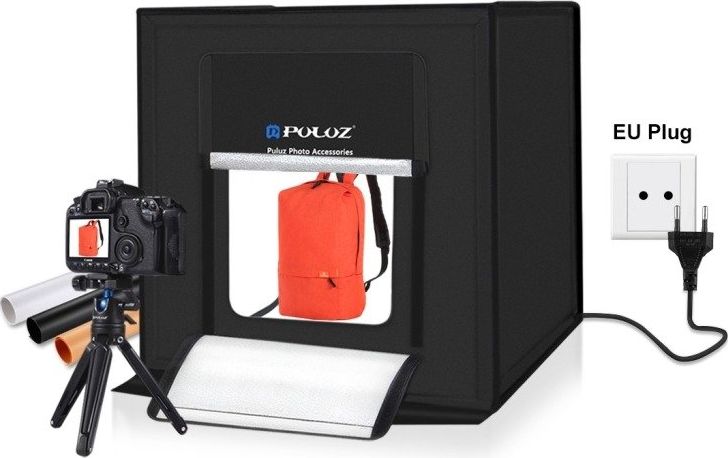 Zestaw studyjny Puluz Namiot bezcieniowy Puluz 60cm LED 3380 lumenów