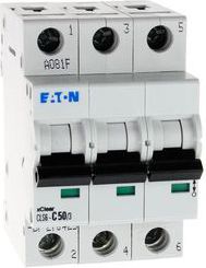 Eaton Wyłącznik nadprądowy 3P K 50A 15kA AC FAZ K50/3 (278916)