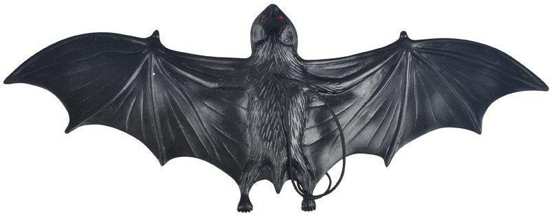 nietoperz plastikowy zawieszka 30x12cm 1042564