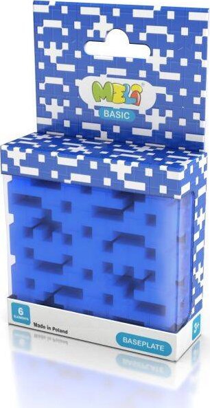 Meli Płytka konstrukcyjna baza Meli Basic - 6 el. - Blue
