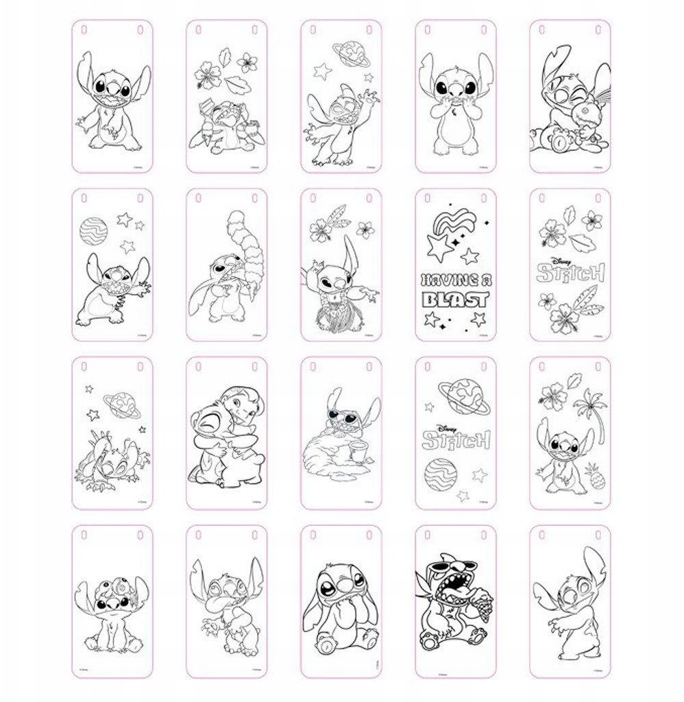 Przybory do kolorowania Lilo&Stitch