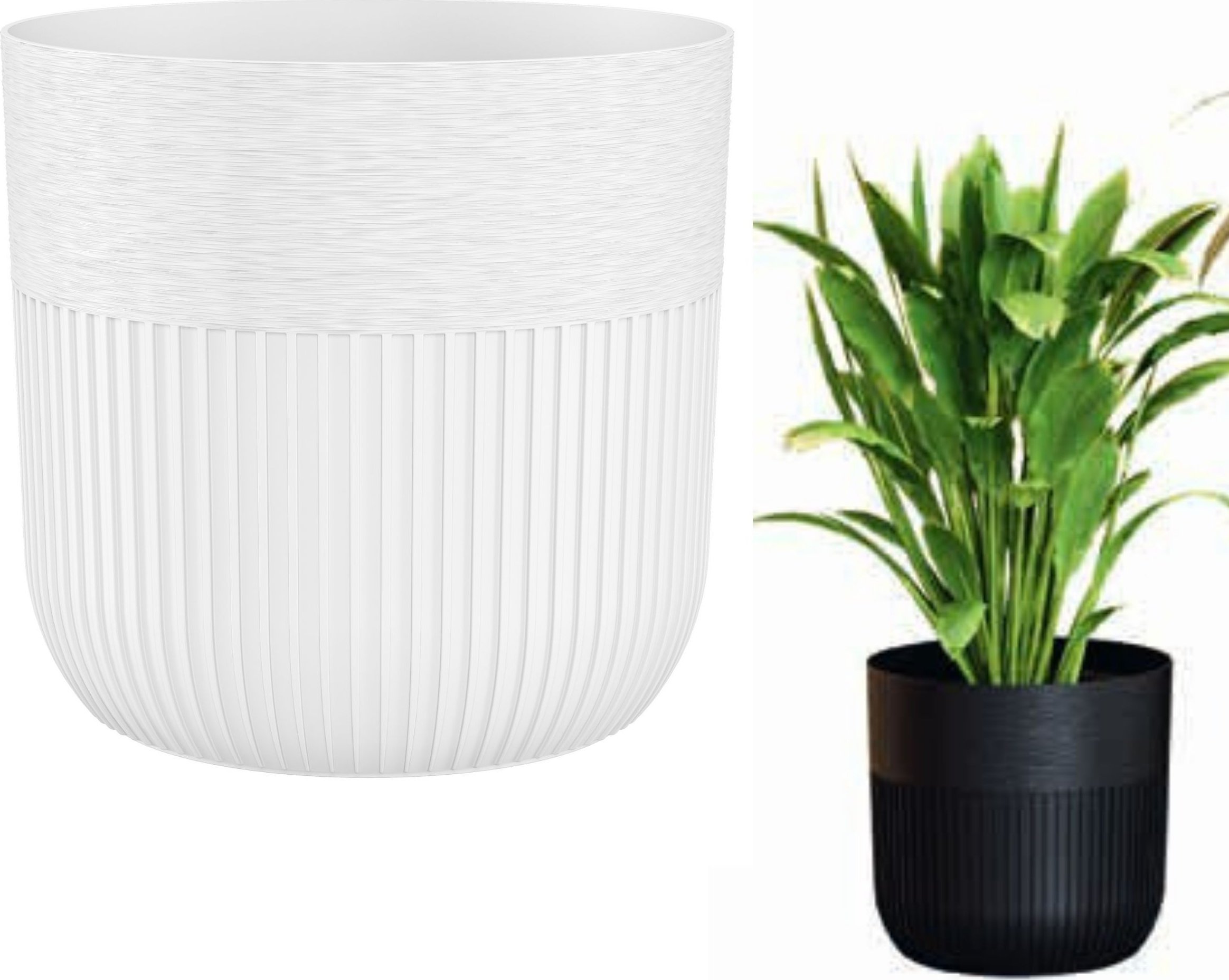 Doniczka okrągła LUCA PETIT 19 Donica Kwietnik