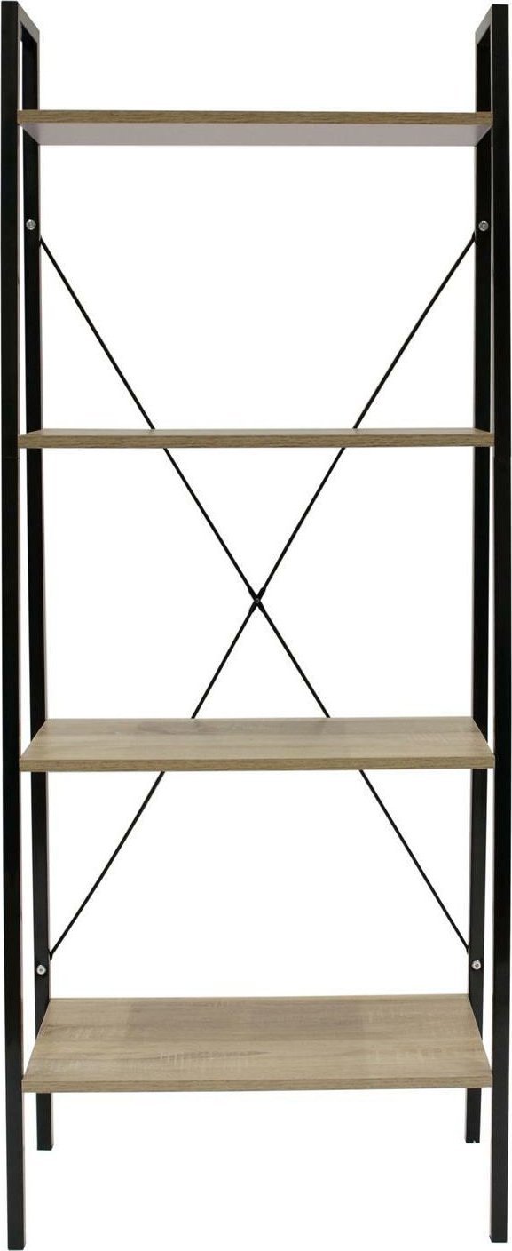 Elior Czarny regał loftowy - Nester 2X