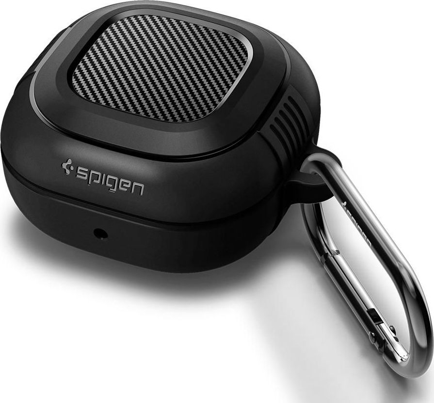 Spigen Etui ochronne Rugged Armor do Samsung Galaxy Buds 2/Live/Pro czarne