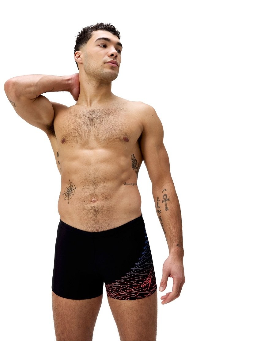 SPEEDO STROJE PLYWACKIE MEN'S MEDLEY LOGO ASHT ORANGE 8-1135418961 T40 D8