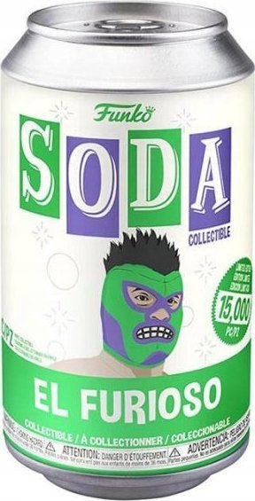 Funko Soda Luchadores El Furioso Hulk puszka