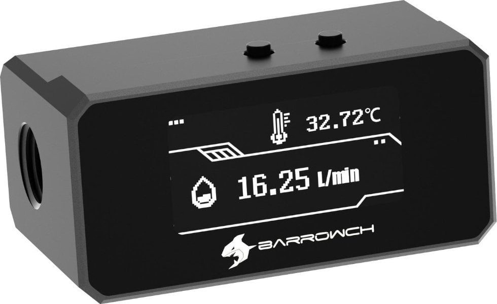 Barrow Barrow Flussmeter OLED - schwarz