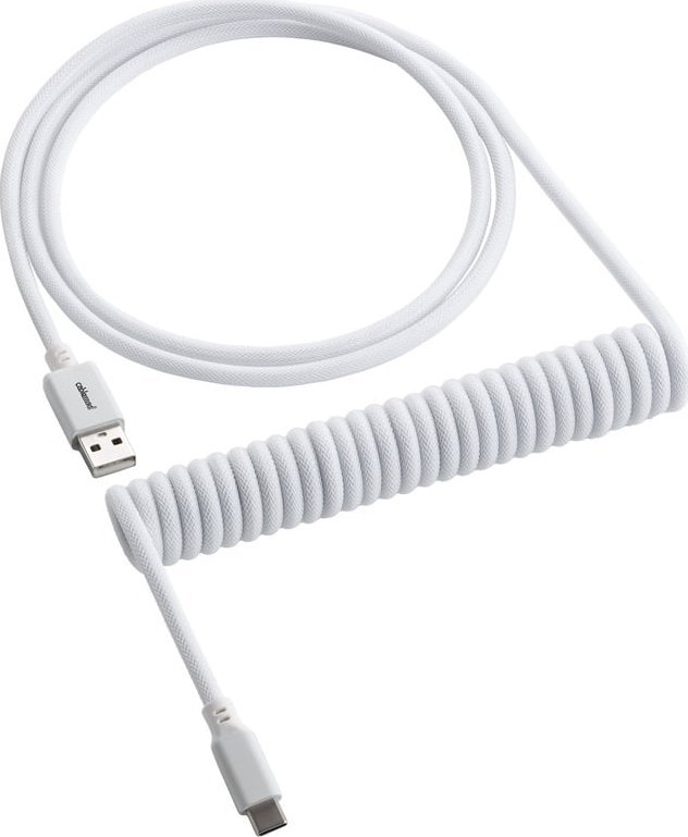 Kabel USB CableMod USB-C - USB-A 1.5 m Biały (CM-CKCA-CW-WW150WW-R)