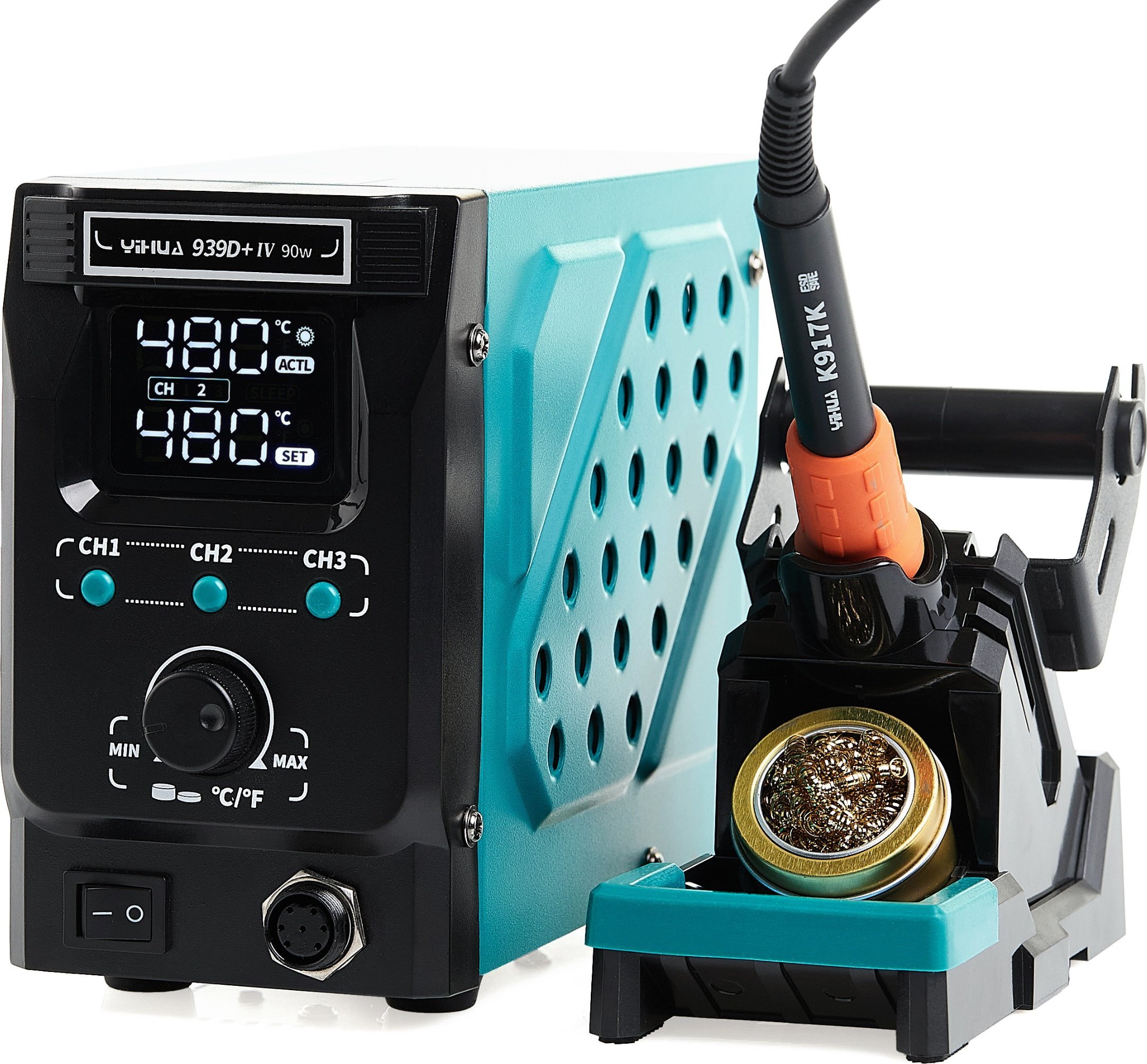 Stacja Lutownicza Yihua 939D+-IV 90W Transformator Groty 902M Techrebal