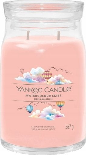 Yankee Candle Yankee Candle Signature Watercolour Skies Świeca Duża 567g