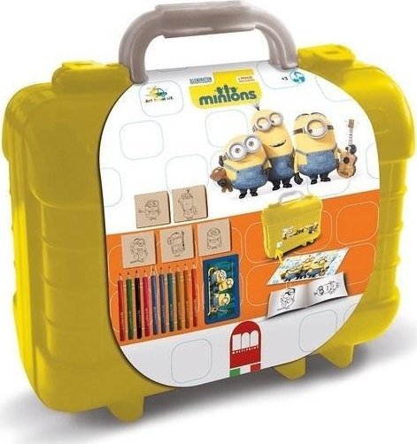 Multiprint MULTIPRINT MINIONKI PIECZĄTKI TRAVEL SET