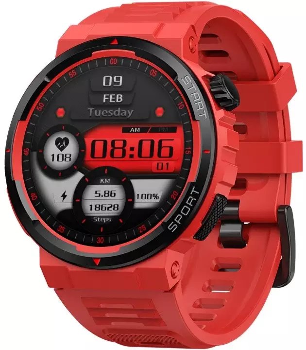 Smartwatch Zeblaze Ares 3 Plus Czerwony (ZB4475)