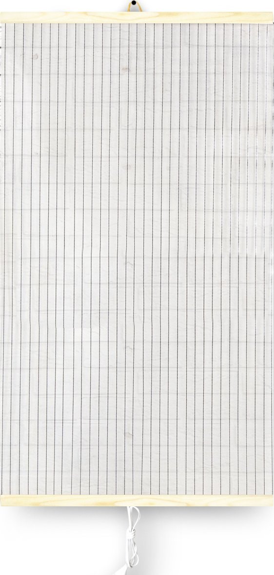 Grzejnik Trio Grzejnik na podczerwień - giętki panel grzewczy 430W TRIO wzór 14 przeźroczysty, wymiary 100x57cm z regulatorem