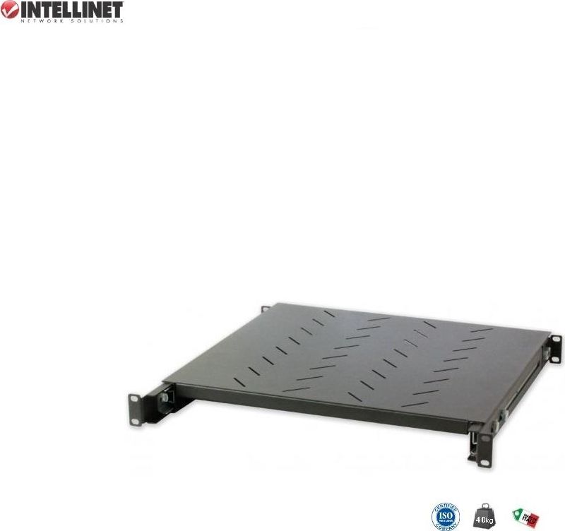 Intellinet Network Solutions Półka 1U 19" 415mm czarna (923460)