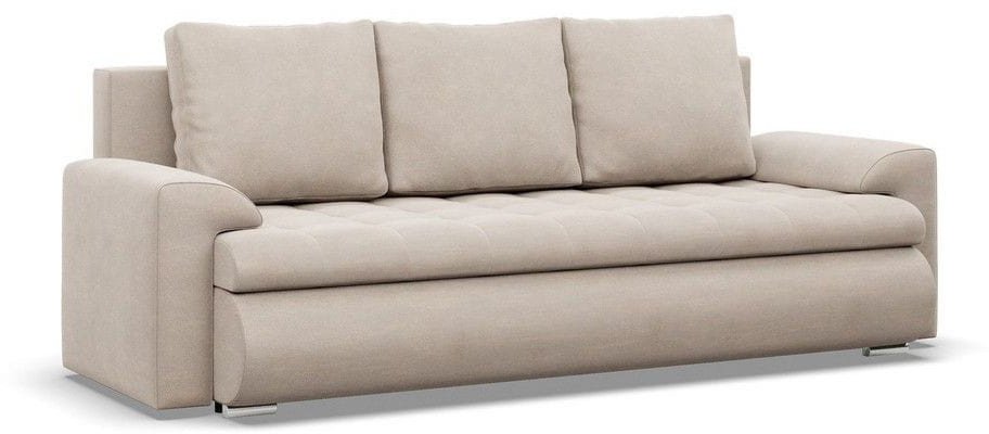 Kanapa rozkładana, Bosco, paros, 222x96x92 cm, beżowy | TYLETEGOTU