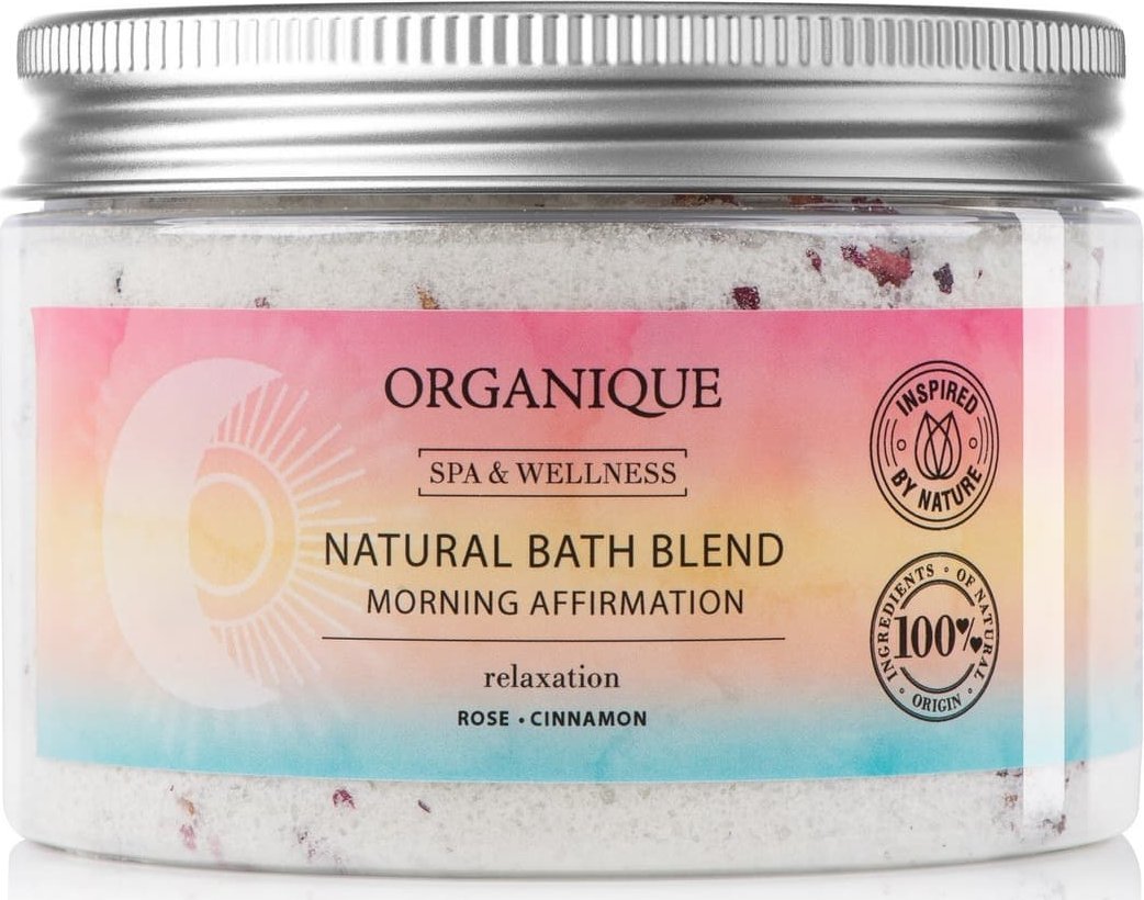 Organique ORGANIQUE Spa & Wellness Naturalna Mieszanka Soli kąpielowych Morning Affirmation 450g