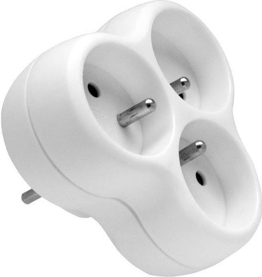 Elgotech Rozgałęźnik wtyczkowy 3-gniazda z/u RT-30CA