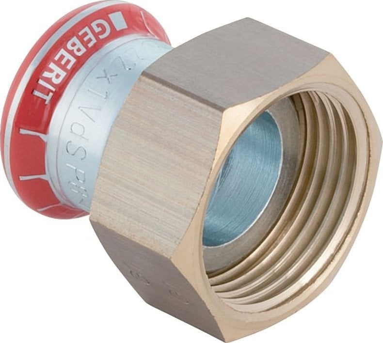 Geberit Mapress C-Stahl - Śrubunek przejściowy do zaworów z gw.wewn. d15-G 3/4 [10]