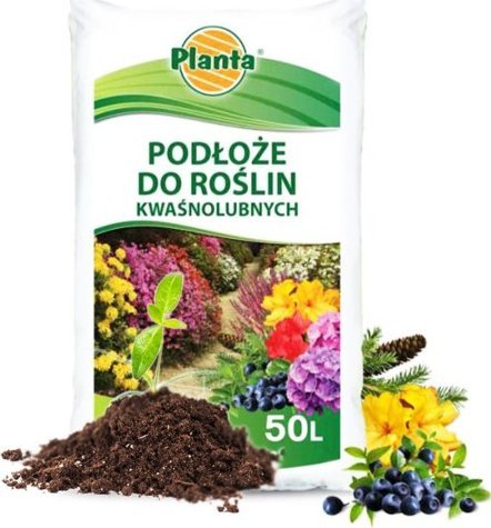 Planta Ziemia podłoże do roślin kwaśnolubnych 50l