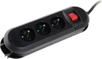 Listwa zasilająca Hama Comfort 3 gniazda 3 m czarna (441219280000)