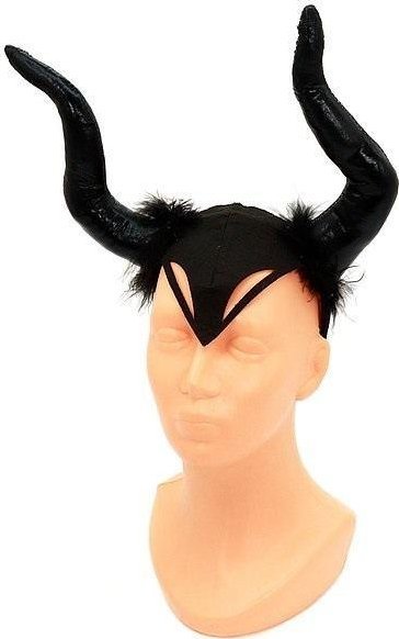 Opaska na głowę rogi czarownicy 36x27cm