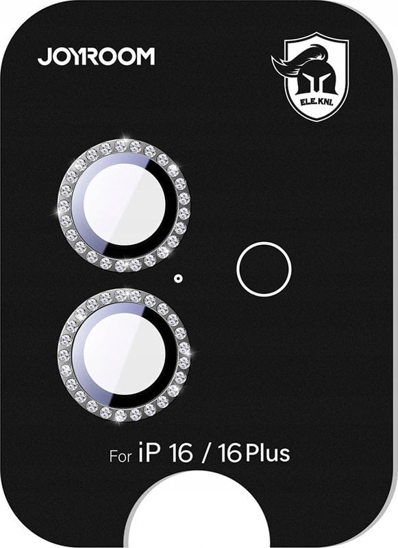 Joyroom Szkło ochronne JR-MSJ0271 na obiektywy iPhone 16/16 Plus - czarne