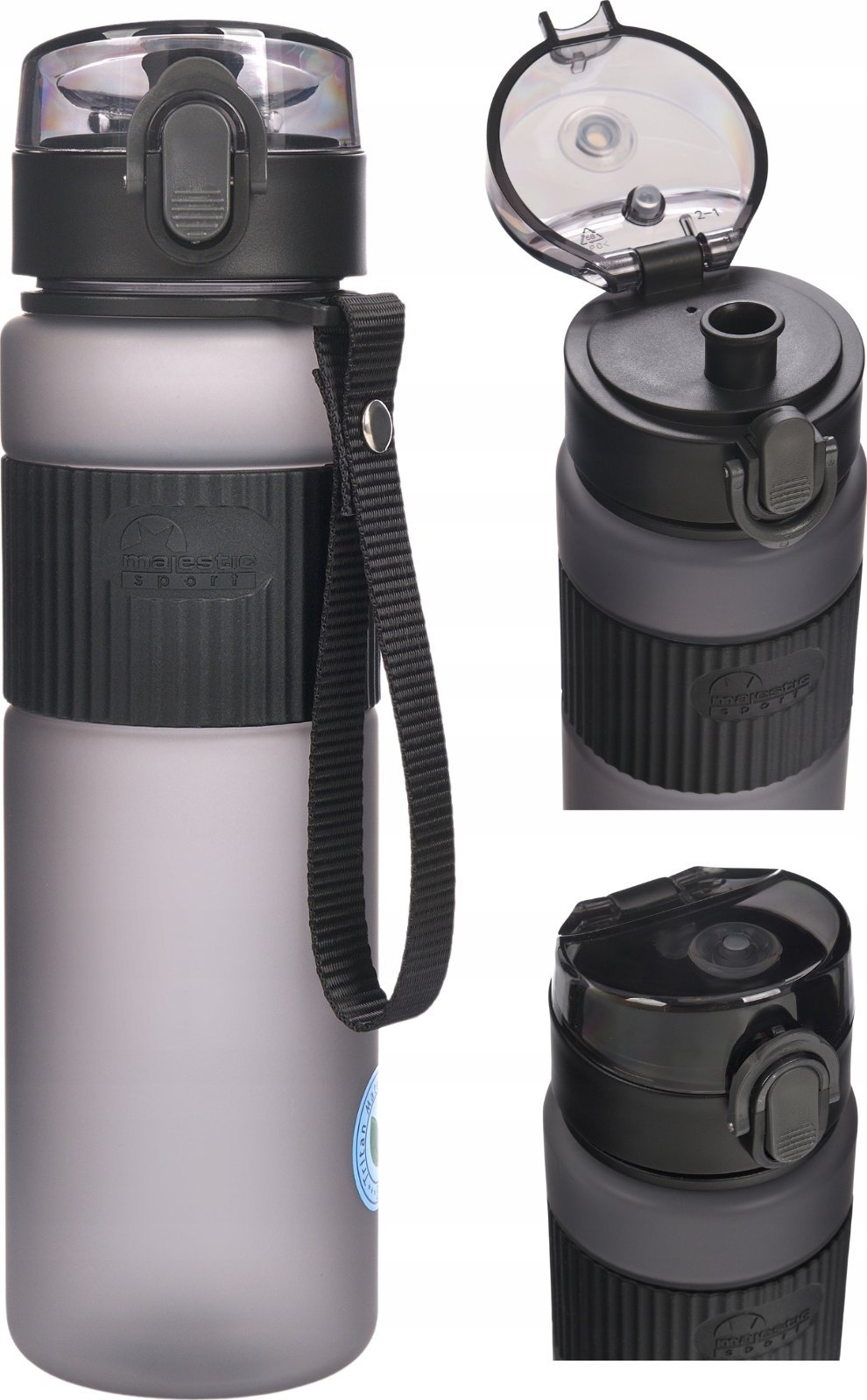 Butelka tritanowa Majestic Sport Nova 540 ml czarna