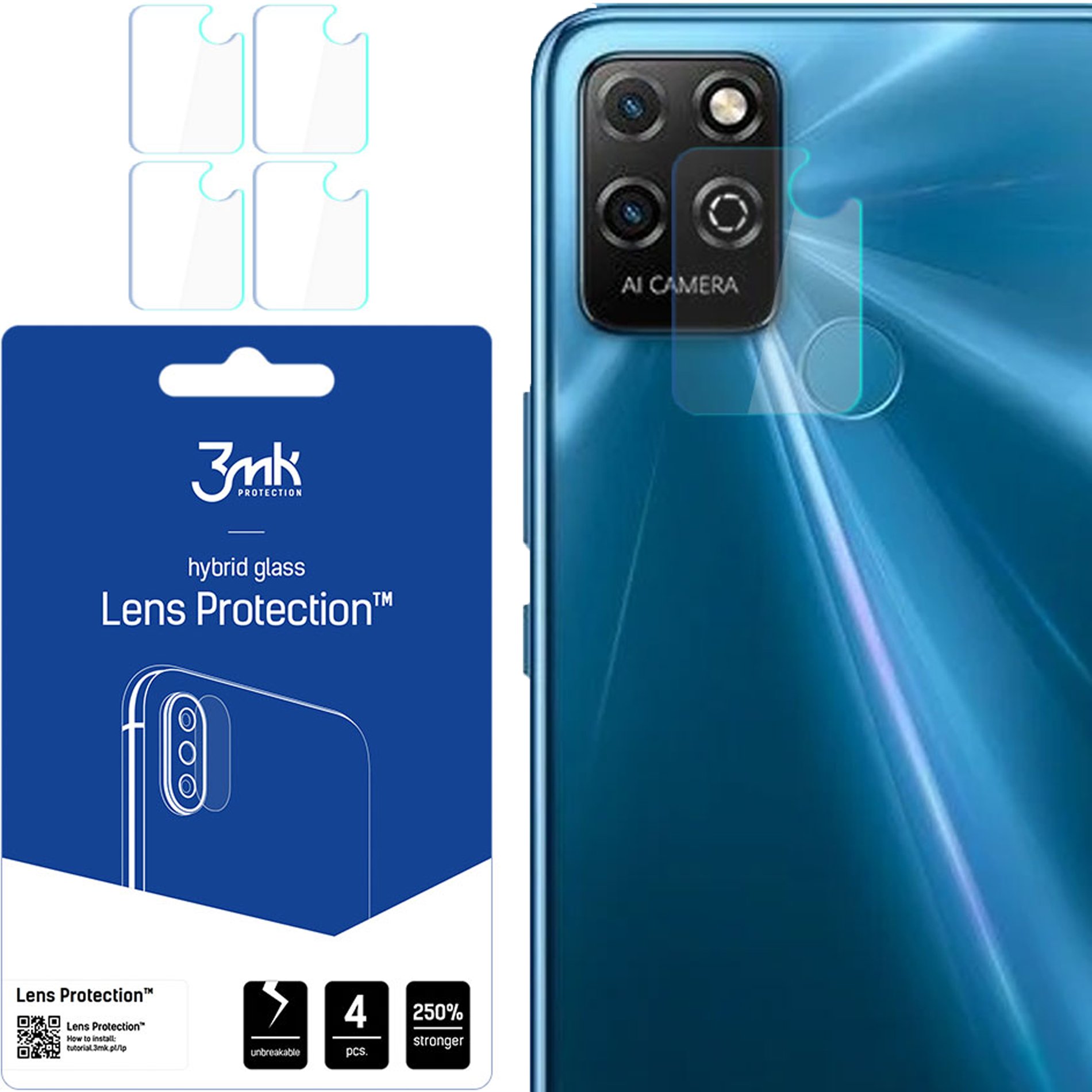 HONOR PLAY 5T - 3MK LENS PROTECTION