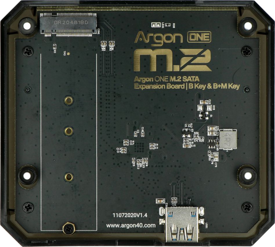 Argon40 Płytka rozszerzeń Argon ONE M.2 SATA Raspberry Pi 4B (ARG-18766)