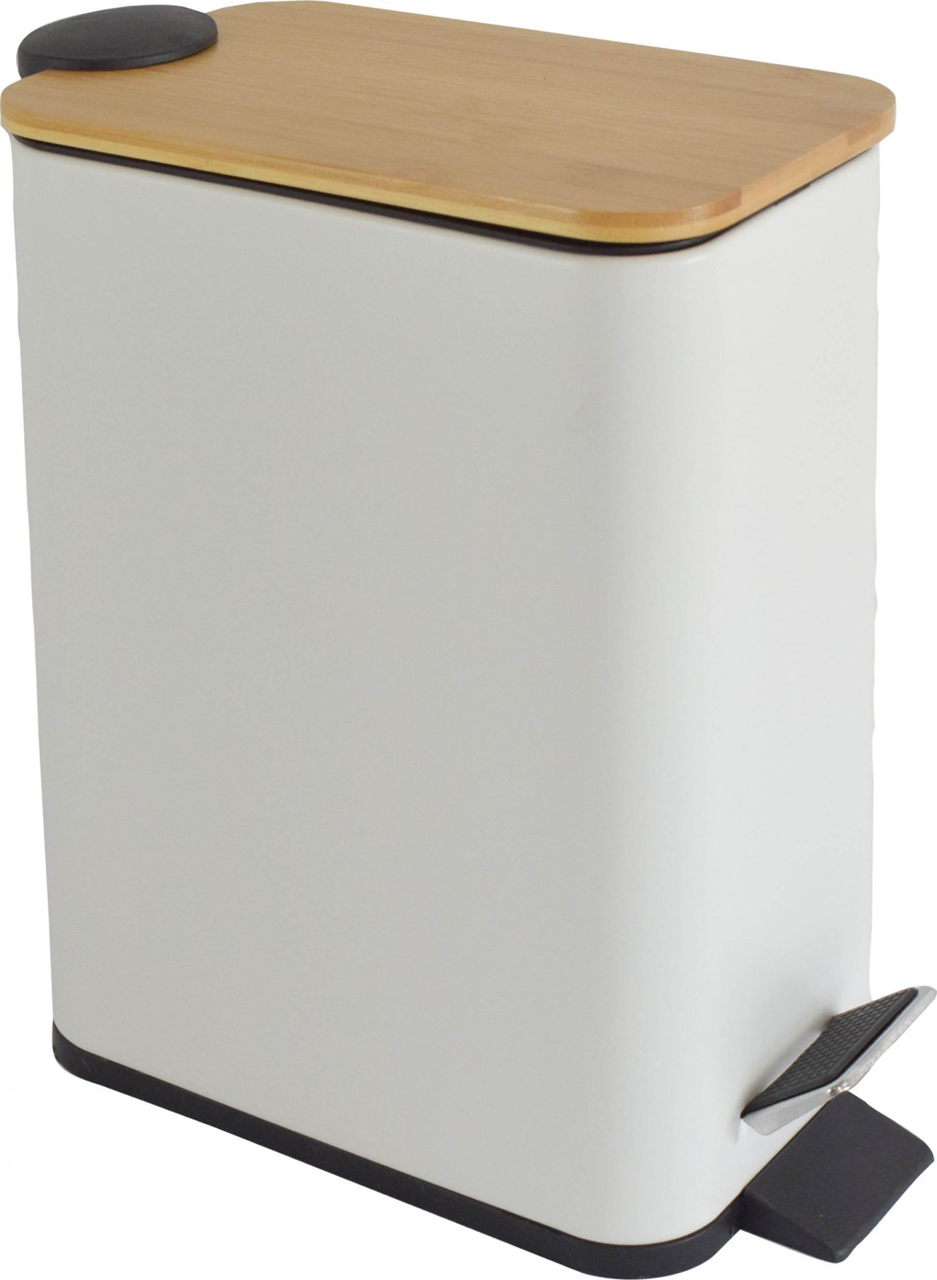 Kosz na śmieci Sepio na pedał szary