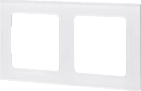 Aigostar Ramka ze szkła łącznika/gniazda podwójnego typu Ramka ze szkła łącznika/gniazda podwójnego typu