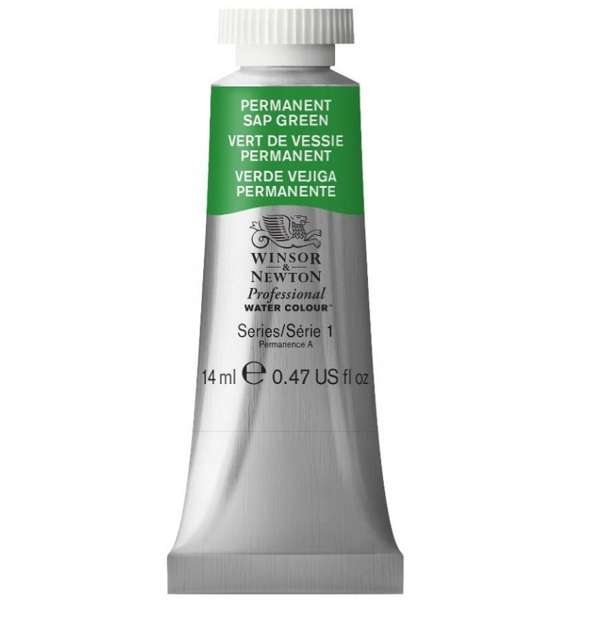 Watercolour proff. 14ml Permanent Sap Green 503
