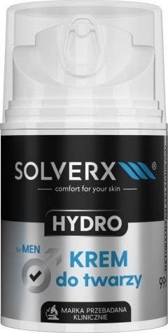 Cosnature SOLVERX Hydro krem do twarzy dla mężczyzn 50ml
