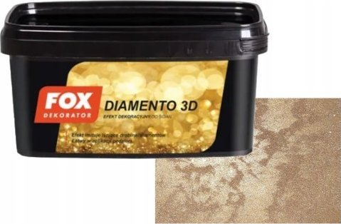 Fox Farba strukturalna Diamento 3D Gold kolor 0006 1l