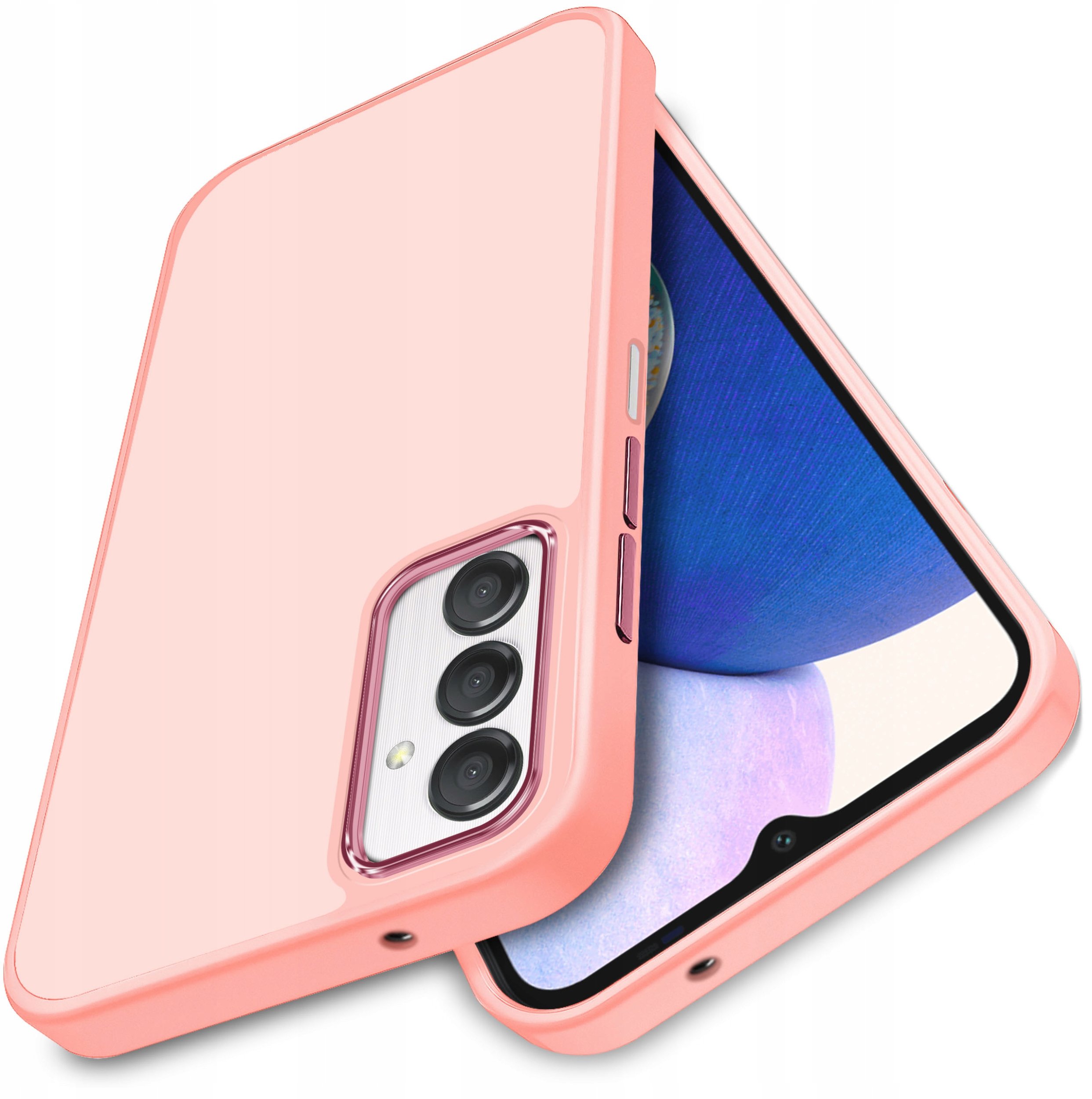 Etui do Samsung Galaxy A25 5G MATOWE SILICONE CASE SATYNOWE + Szkło 9H