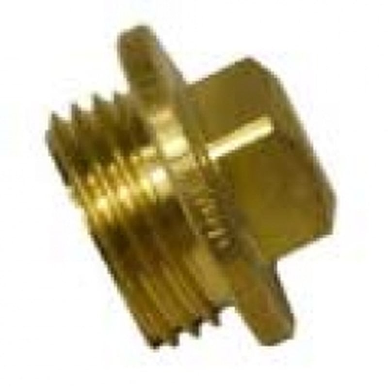 Korek 3/4 Mosiadz / blyszczacyŁącznik do rur