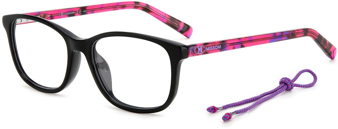 Ramki do okularów Missoni MMI-0044-TN-XS4E916 Czarny 49 mm